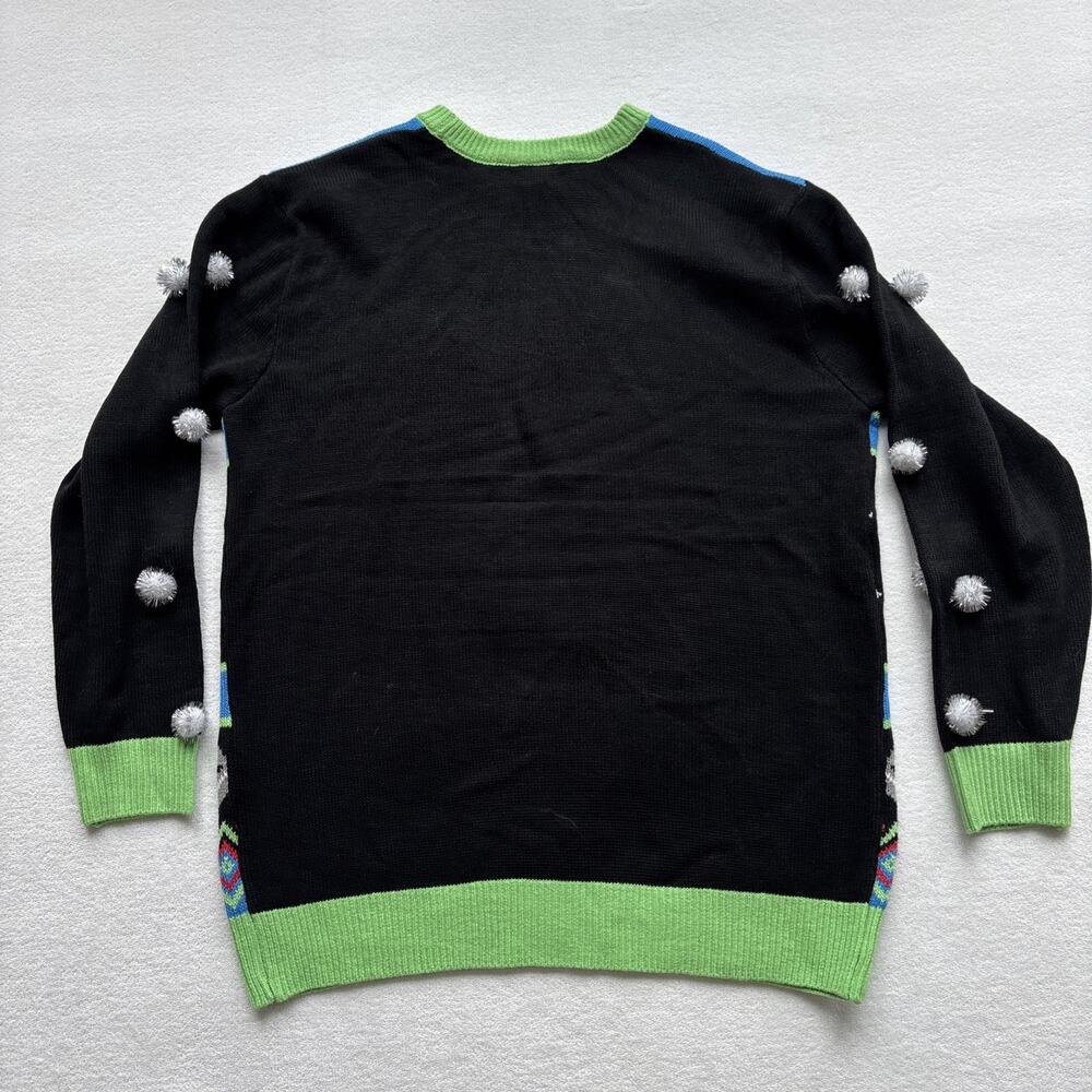 Star Wars Licensed Unisex Ugly Christmas Sweater Adult Small Medium Yoda Warm - Picture 15 of 16